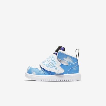 Nike Sky Jordan 1 Fearless - Babe Jordan Cipő - Kék/Fekete/Fehér